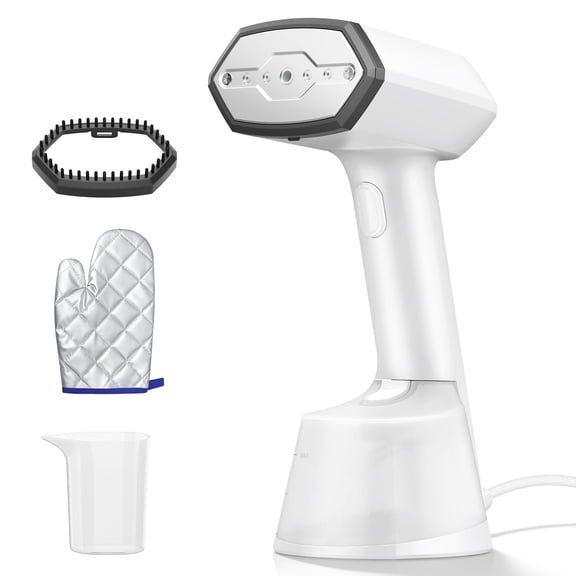 Hulmay Handheld Steamer for Clothes, 1500W Portable Garment Steamer, 15s Fast Heat-up, 280ml Water Tank for Home Office Travel