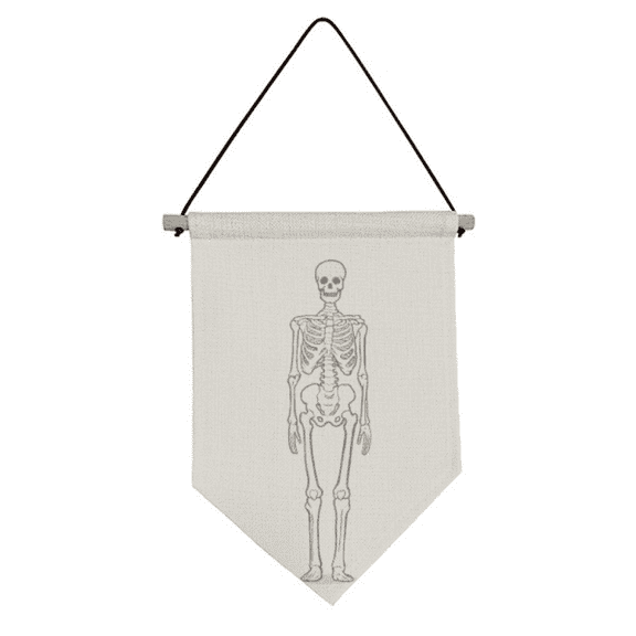 human body b structure Canvas Flag Hanging Wall Art Decor Banner