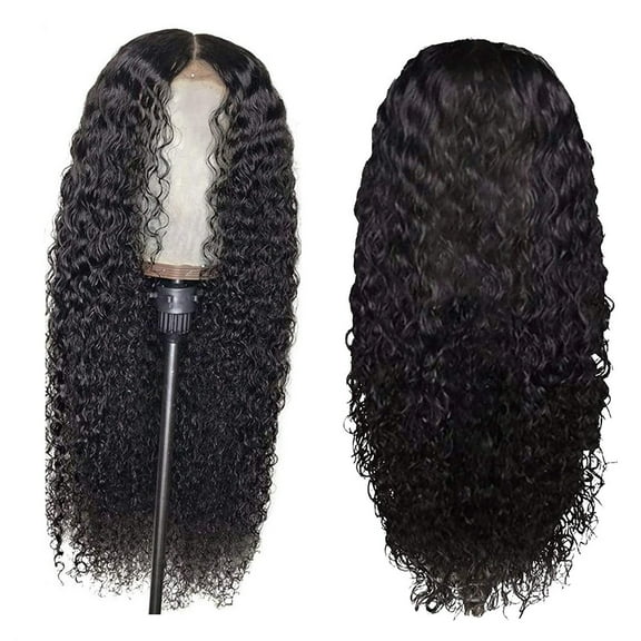 human hair wigs for women 24' Curly Hair lace Wig Curly Hair Human Wig 360 Non-Stick lace Front Wig Back to school wedding gifts