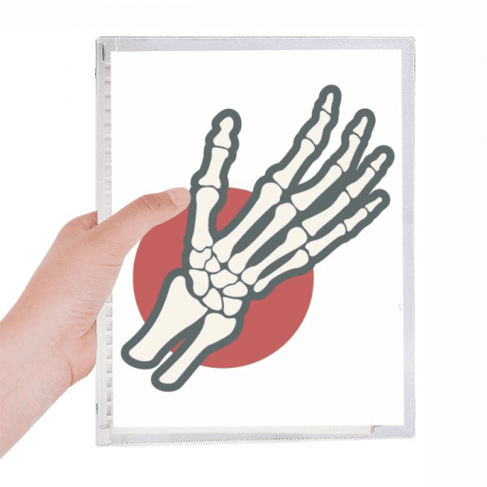 human illustration hand b joint notebook loose diary refillable journal ...