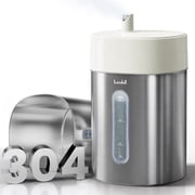 Lacidoll Stainless Steel Humidifier for Bedroom, Mold Free, 4L/1Gal Dishwasher Safe Water Tank, Cool Mist Humidifier for Baby Nursery