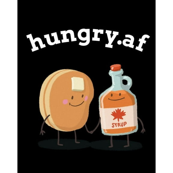 hungry.af: Log Book For Diabetes - Blood Sugar Tracker Book - Daily Glucose Tracker - Food Journal With Weekly Diabetes , (Paperback)