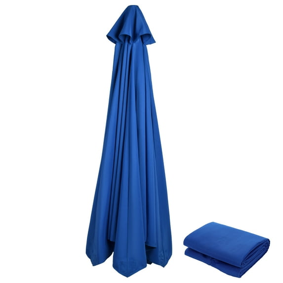huntermoon Outdoor Parasol Patio Sunshade For 9.8Ft 8 / 6 Ribs Umbrella Frame Replacement Waterproof Canopy Only(No Umbrella Stand )