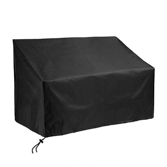 huntermoon Protective cover waterproof and dustproof indoor and outdoor workbench bench cover 210D Oxford Black 2 / 3 / 4 seat