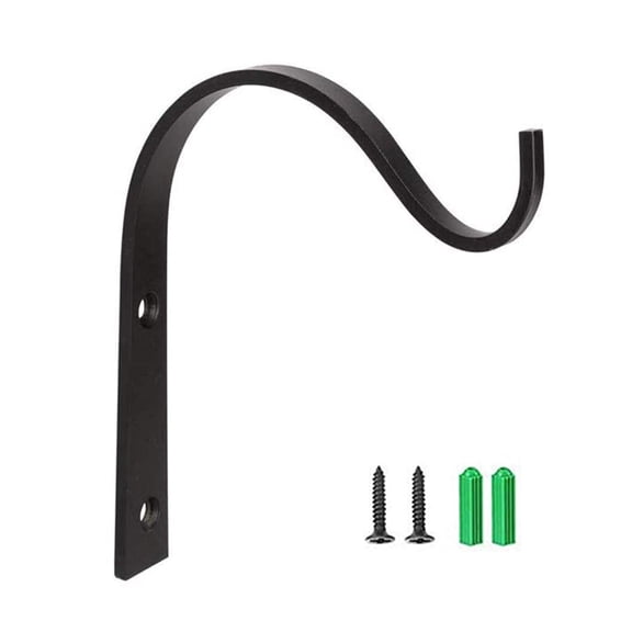 huntermoon S-shaped Hooks Wall Hanging Durable Gardening Supplies Vintage Easy Installation Solid Structure