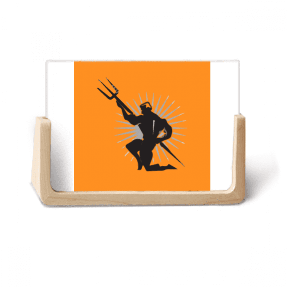 hunting outline arrogant photo wooden photo frame tabletop display