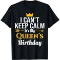 thumbnail image 1 of husband wife birthday shirt - Its My Queen's Birthday T-Shirt, 1 of 4