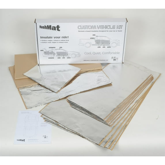 hushmat 66160 complete sound/thermal insulation kit fits 60-76 valiant