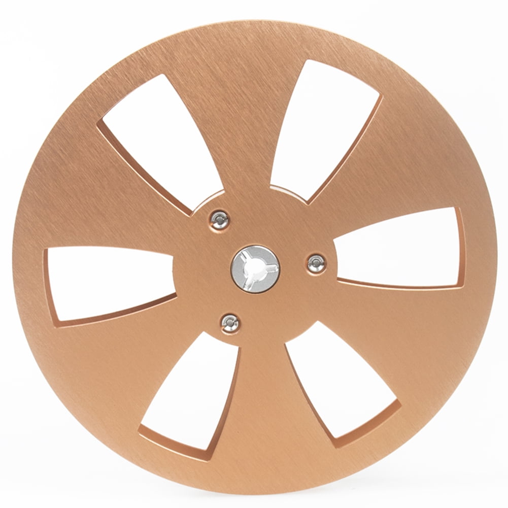 husxh 7 In X 1/4 In Open Reel Audio Tape Empty Nab Hub Aluminum Empty