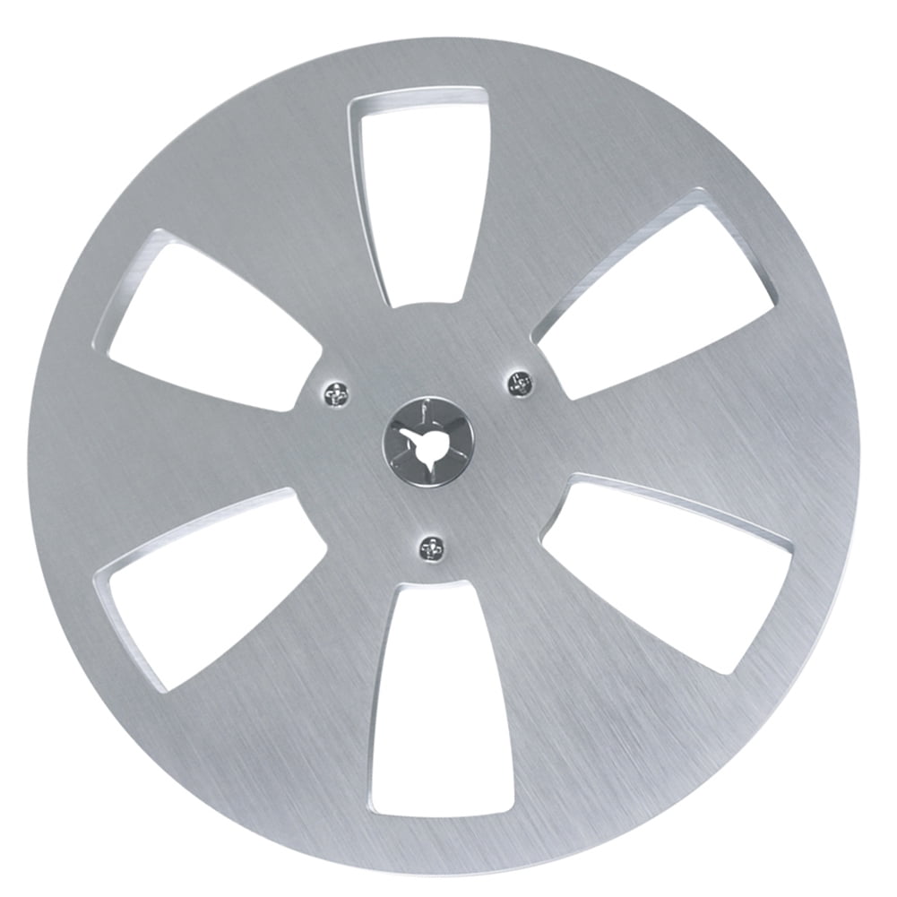 husxh 7 In X 1/4 In Open Reel Audio Tape Empty Nab Hub Aluminum Empty