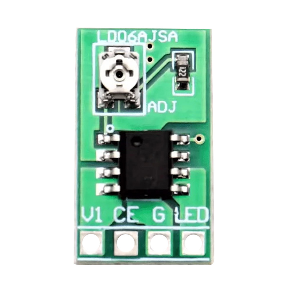 Qiulip Modulo Driver LED PWM A Corrente Costante Regolabile, Tensione 2.8-6V, Corrente 30-1500mA, Potenza Max 9W, Con Controllo PWM E Protezione Termica