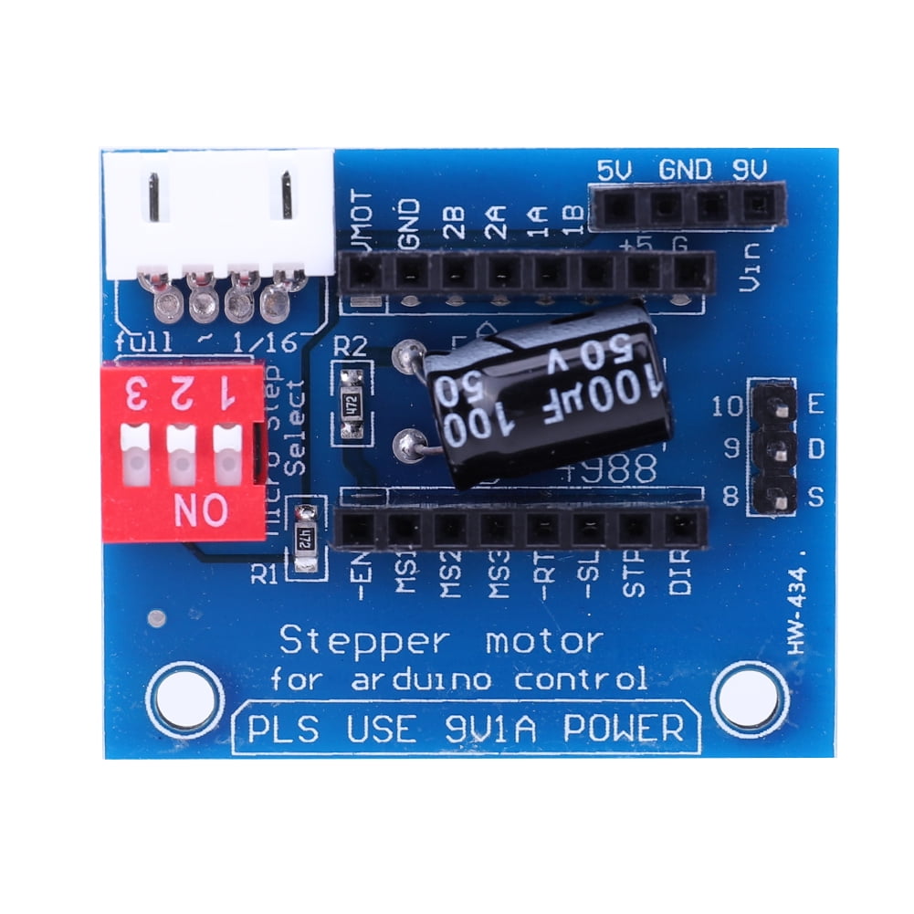 husxh DRV8825 3D Printer Control Board Shielded Module Stepper Motor ...
