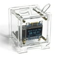 husxh ESP8266 Mini Electronic Clock DIY Kit 0.96 Inch OLED Display