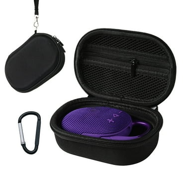 husxh EVA Hard Case Shockproof Travel Protective Carrying Storage Bag Dustproof Hard Carrying Case Splashproof with Mesh Pocket for JBL Clip 5 Speaker & Accessories