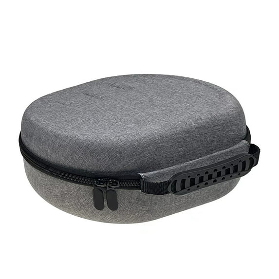husxh EVA Travel Carrying Case Shockproof Portable Storage Bag Anti-Scratch with Mesh Pocket Partitioned Storage for Meta Quest 3 VR Headset Controller