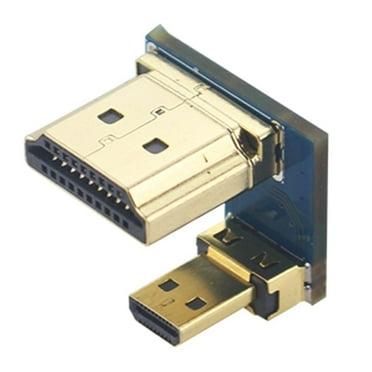 husxh For Raspberry Pi 4B Micro HDMI to HDMI Converter HDMI Display Screen Adapter