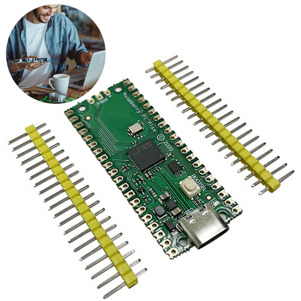 husxh High-Performance Cortex-M0+ Processor RP2040 Raspberry Pi Pico ...