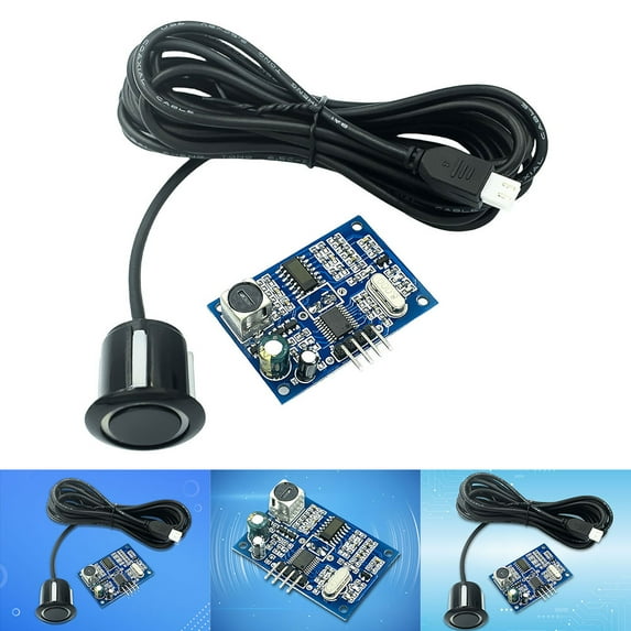 husxh JSN-SR04T Waterproof Integrated Distance Measuring Transducer Sensor with Probe Cable Ultrasonic Distance Sensor Detecting Distance Sensor for Arduino
