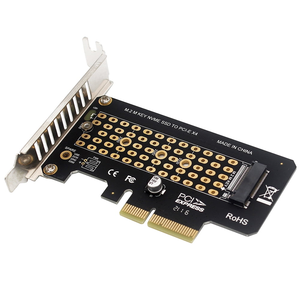 husxh NVME SSD To PCIe X4 Adapter Card Up To 32Gbps
