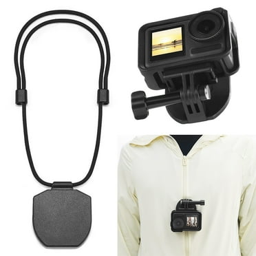 husxh Magnetic Neck Snap Mount Stand Adjustable Hand Free Multi Necklace Action Sport Camera Neck Holder for GoPro/Insta 360/DJI Pocket 3