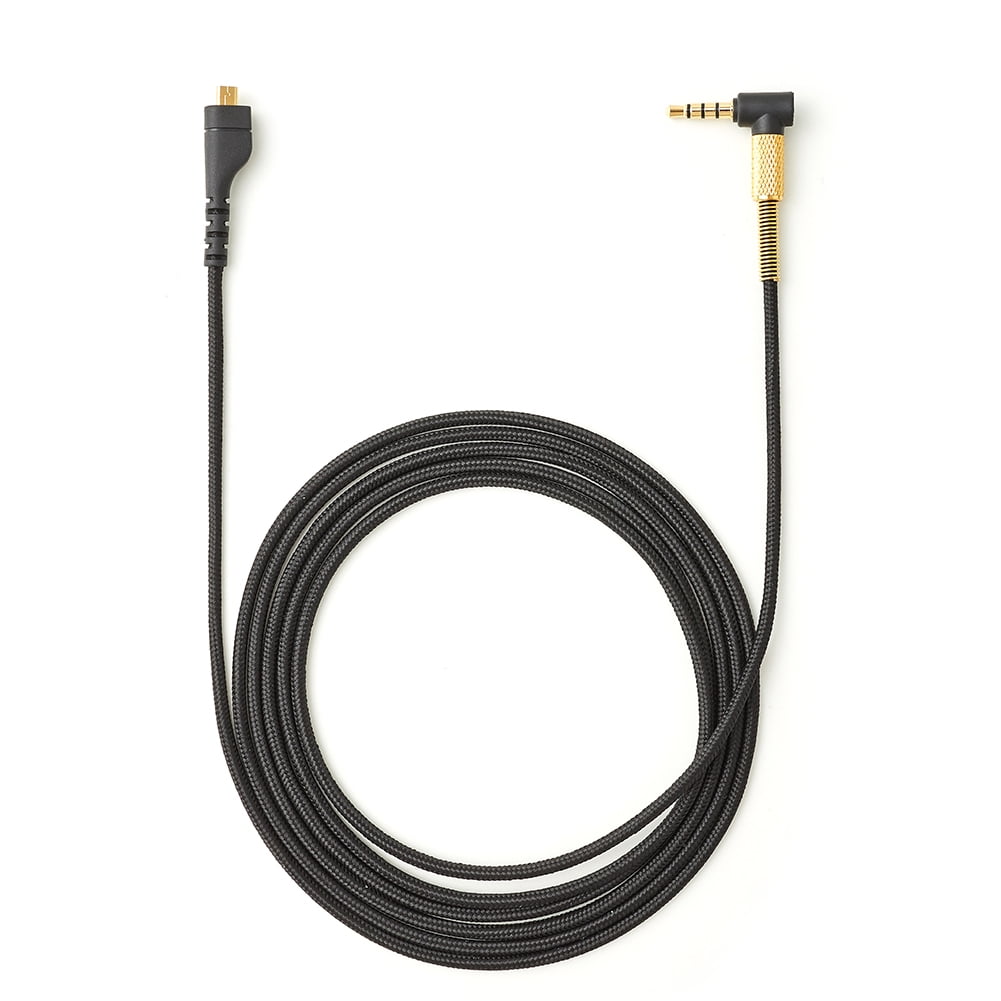 husxh Micro USB 3.5mm AUX Braided Cord 2m Headphone Cable Adapter Flexible Replacement for SteelSeries Arctis 3 5 7 Pro