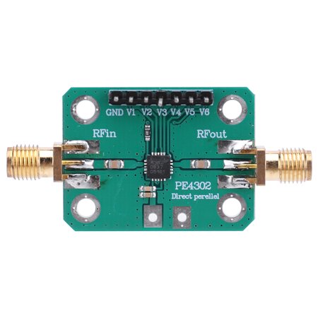 husxh PE4302 CNC Attenuator Module Parallel Immediate Mode Numerical Control Radio Frequency Attenuator 1MHz-4GHz DC 5V 0 To 31.5dB