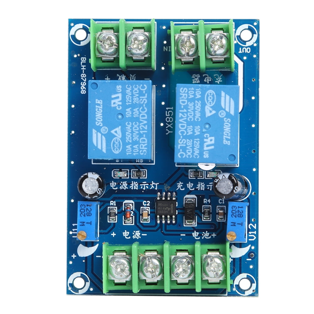 husxh Power Supply Controller Module 12V 10A Battery Automatic