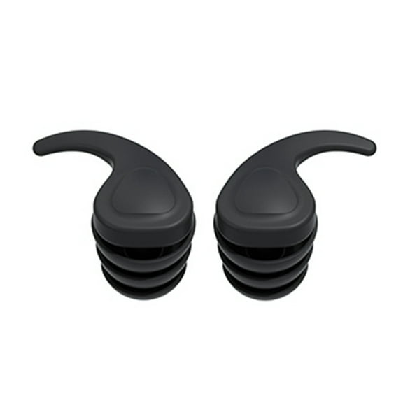 husxh Silicone Reusable Swim Earplugs Waterproof Sound Insulation Earplugs Noise Reduction Ear Proctection Earplugs for Adults Swimmers Pool Surfing Shower Sleeping