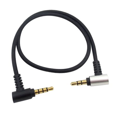 husxh Smartphone Tablet to TRRS Microphone Cable Adapter for RODE Mic Connectors
