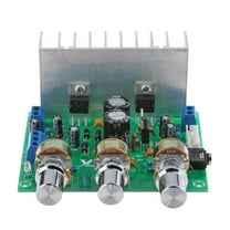 husxh TDA2030 Sound Amplifiers Dual Channel 2.0 15W 15W AMP Board DIY Kit HiFi Stereo Audio Power Amplifier for LM1875