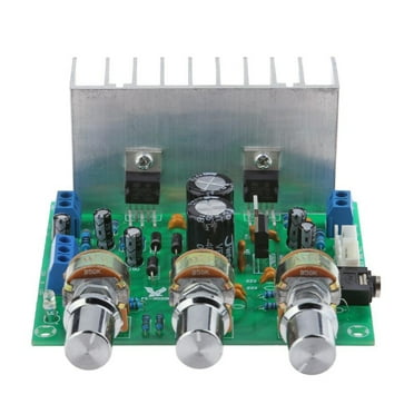husxh TDA2030 Sound Amplifiers Dual Channel 2.0 15W+15W AMP Board DIY Kit HiFi Stereo Audio Power Amplifier for LM1875
