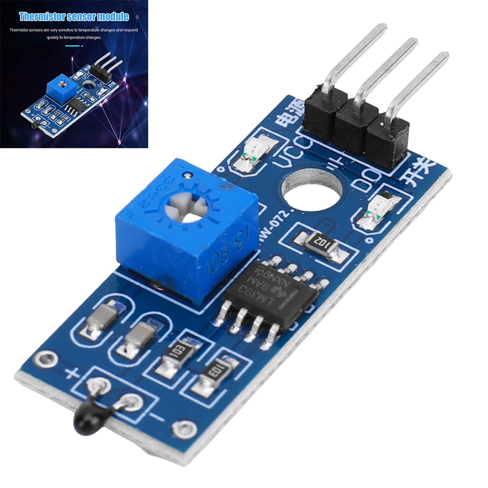 husxh Thermistor Temperature Sensor Module High Sensitivity Temperature ...
