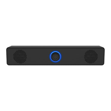 husxh Wired 3D Stereo Bass PC Music Player Home Theater Subwoofer Sound Bar Surround System for Laptop