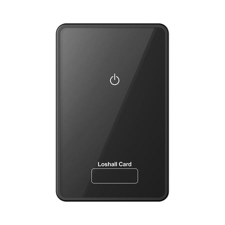 husxh Wireless Charging Tracking Location Wallet Tracker Card BT Tracker Smart Track Card Item Locator for Apple Find My