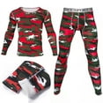 thumbnail image 1 of hwoehyo Men's Camouflage Sports Pants Set Thick Clothes Thermo Underwear Sets for Cold Weather M, 1 of 11