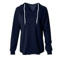 thumbnail image 1 of hxobax Women Oversized Sweatshirts String Hooded Pullover Fleece Raglan Shirt Long Sleeve Sweatshirt, 1 of 5