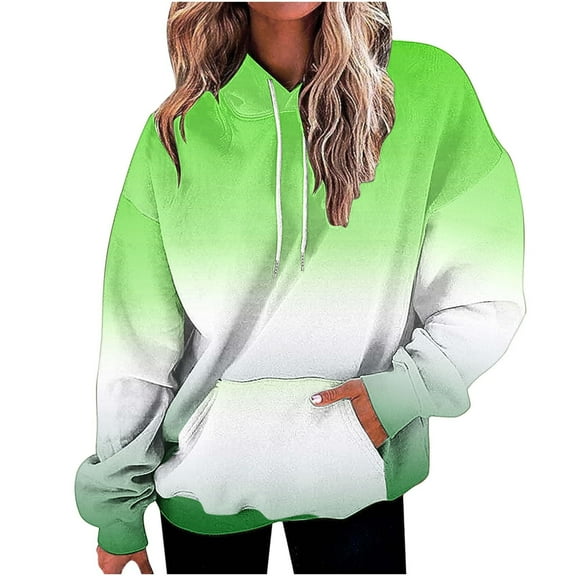 hxobax Womens Oversized Hoodies Drawstring Pullover Sweatshirts Drop Shoulder Drawstring Hooded Tops