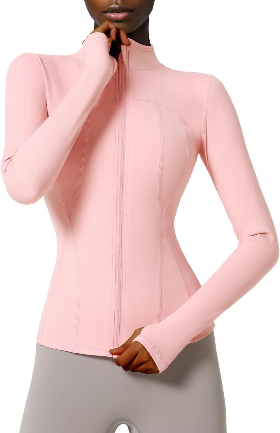 Pink workout jacket new arrivals