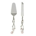 thumbnail image 1 of hyaline-pink-cake-server-set, 1 of 2
