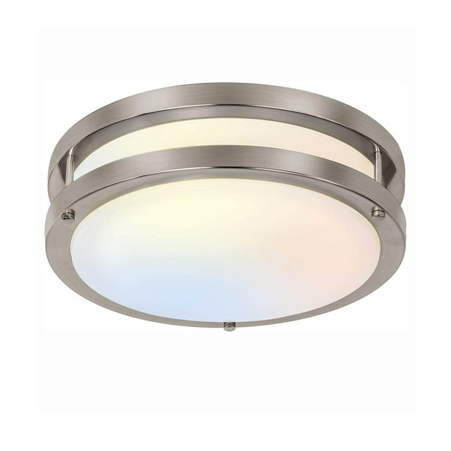 hykolity 10 inch Flush Mount LED Ceiling Light Fixture, 17W 1100lm