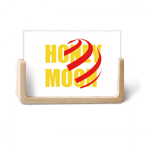 hymoon surround ribbons photo wooden photo frame tabletop display