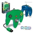 thumbnail image 1 of Hero Green Nintendo 64 "Captain" Premium "Funtoon" CE Controller [Hyperkin], 1 of 3