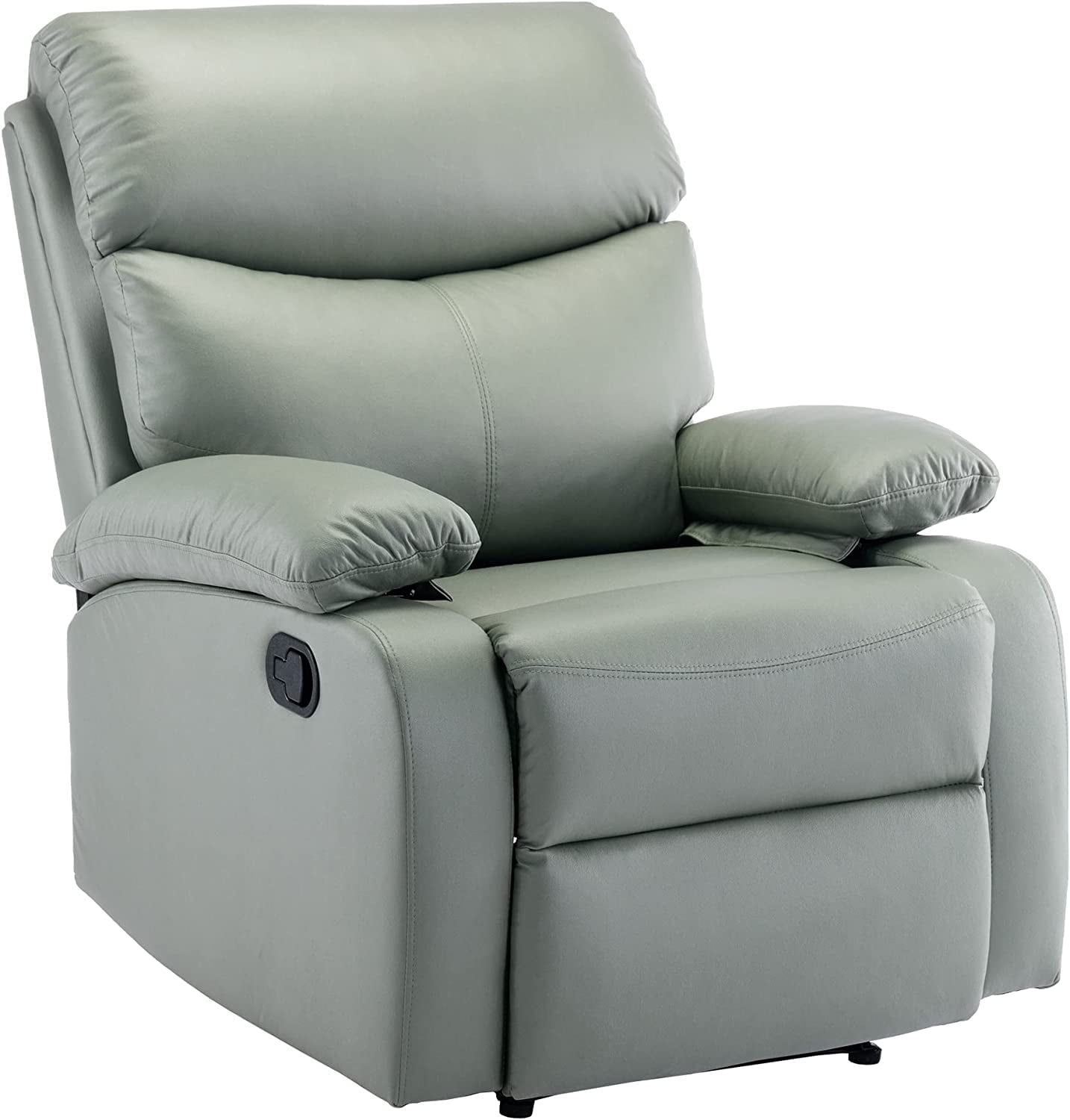 hzlagm Manual Recliner Chairs with Footrest & Headrest Easy to Operate