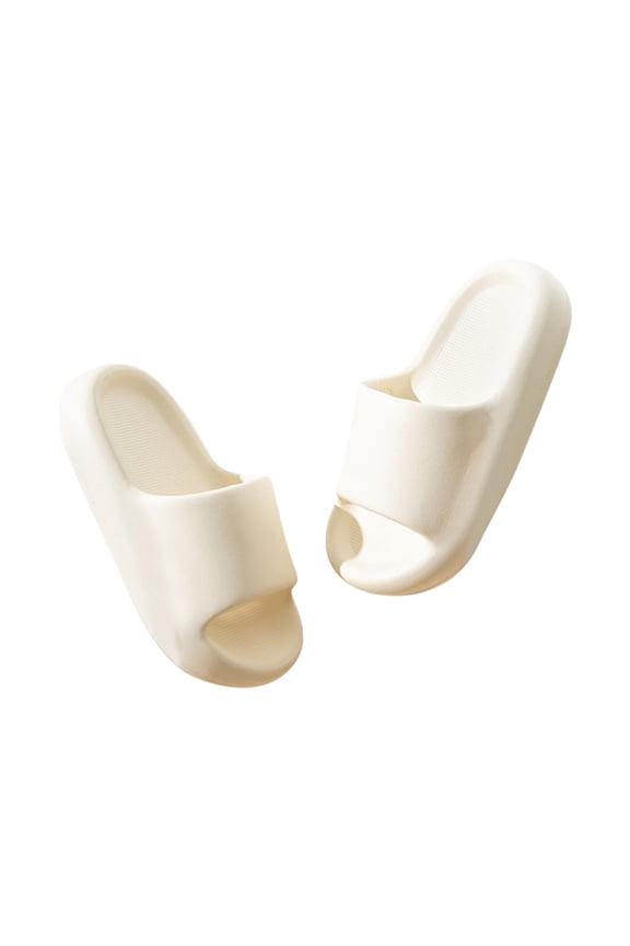 Children Summer Solid Teddy Bear Slippers Indoor Bathroom Home Soft Soled Non Slip Breathable Sandals