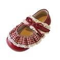 thumbnail image 1 of hzomhy Girls Flat Shoes Soft Soled Low Cut Round Toe Comfortable Casual Lace Up Slip On Durable Breathable Lightweight Outdoor Daily Summer, 1 of 9