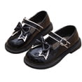 thumbnail image 1 of hzomhy Girls Soft Sole Breathable Bow Shoes Non Slip Outdoor Casual Wear Lightweight Flexible Daily Use Excellent Traction, 1 of 9