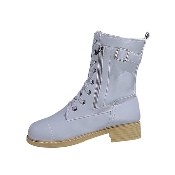 hzomhy Womens Snow Boots Warm Lining Thick Sole Low Heel for Cold Weather Casual Daily and Winter Wear