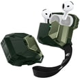 thumbnail image 1 of i-Blason for Apple AirPods 4 Case Cover MagSafe, [Magnetic Automatic Lock] [MagSafe Wireless Charging], Military Protective Case with Lanyard for Apple AirPods 4th Generation, Matrix Series (Guldan), 1 of 8