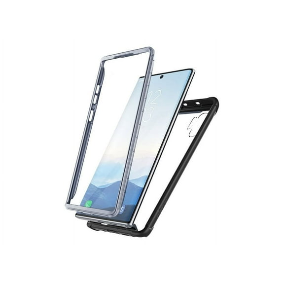 i-Blason Ares - Back cover for cell phone - thermoplastic polyurethane (TPU) - black - for Samsung Galaxy Note10+