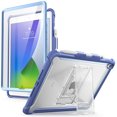 thumbnail image 1 of i-Blason Ares Case for New iPad 9th/8th/7th Generation, iPad 10.2 2021/2020/2019 Case, Full-Body Kickstand with Built-in Screen Protector Cover with Pencil Holder (Blue), 1 of 8
